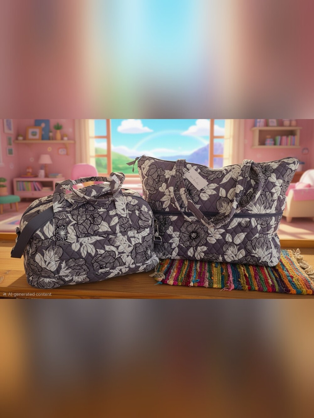 Vera Bradley ~ Moon Shadow Meadow Pattern BUNDLE
